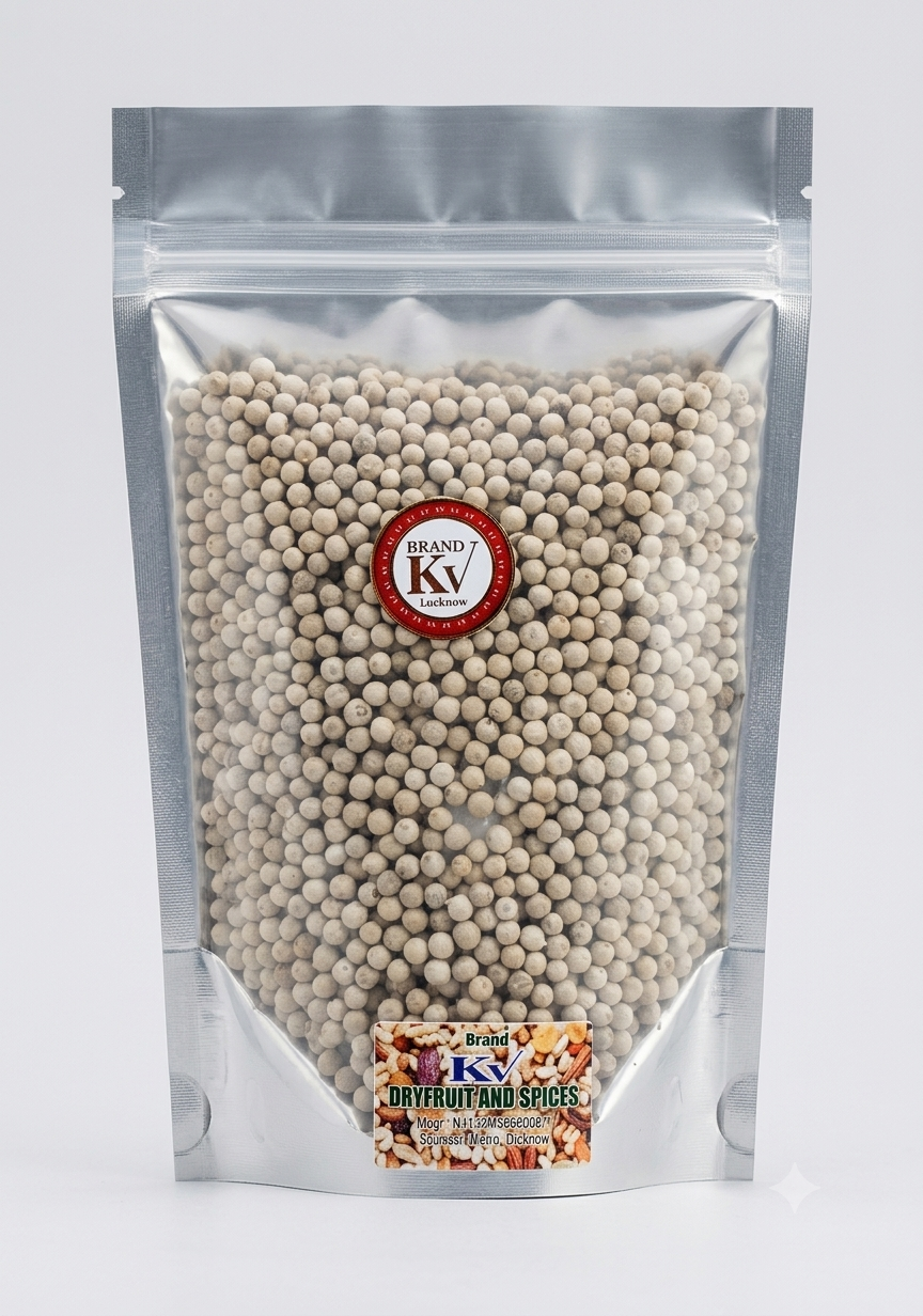 WHITE PEPPERS 250GM PKT