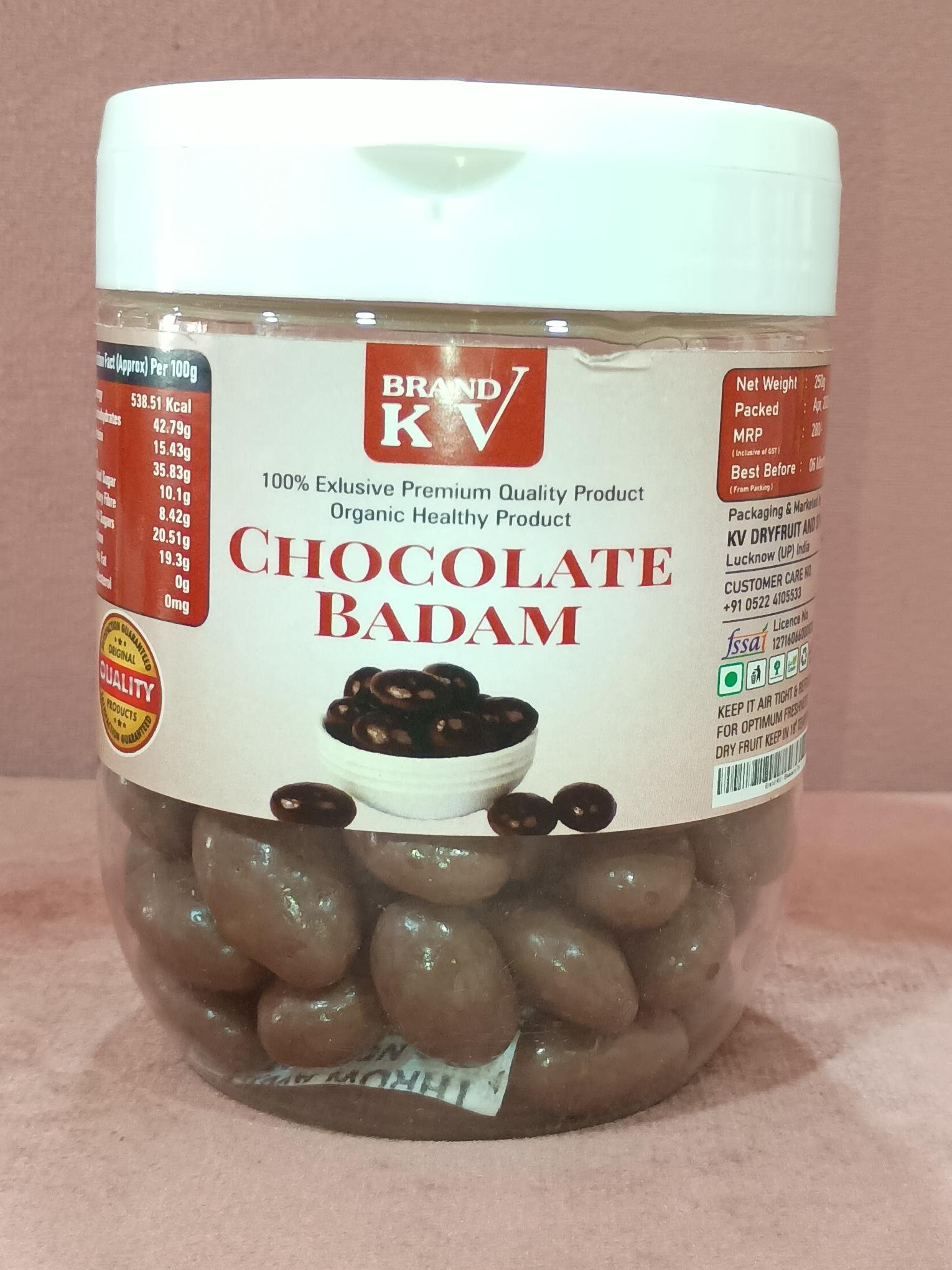 BADAM CHOCOLATE 250GM JAR