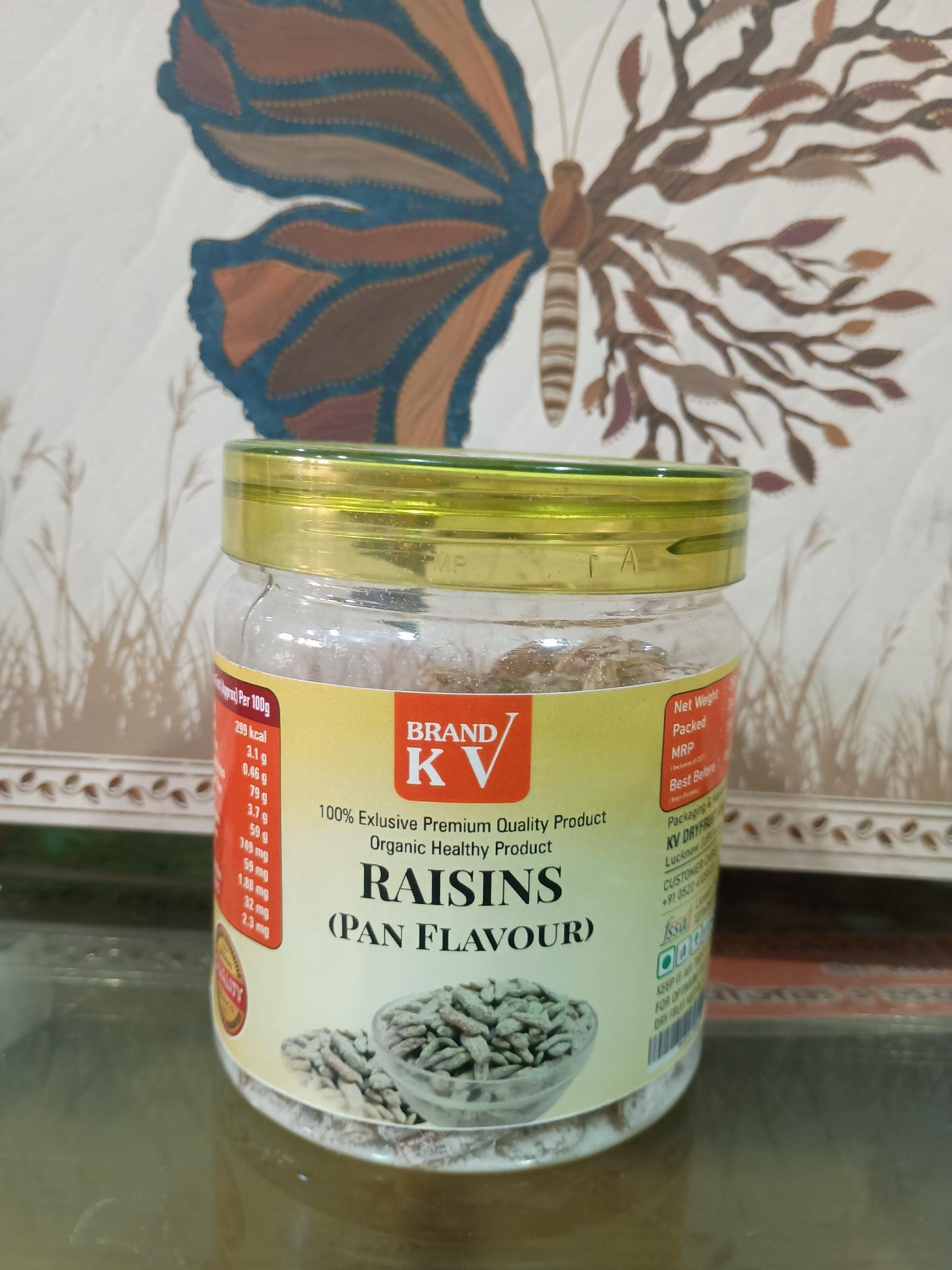 KISMIS PAN FLAVOURED 250GM JAR