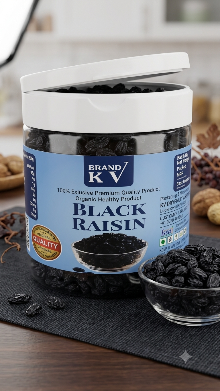 KISMIS BLACK 250GM JAR