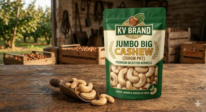KAJU JUMBO BIG 250GM PKT