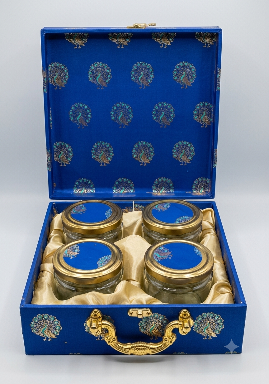 4 JAR GIFT BOX HANDLE