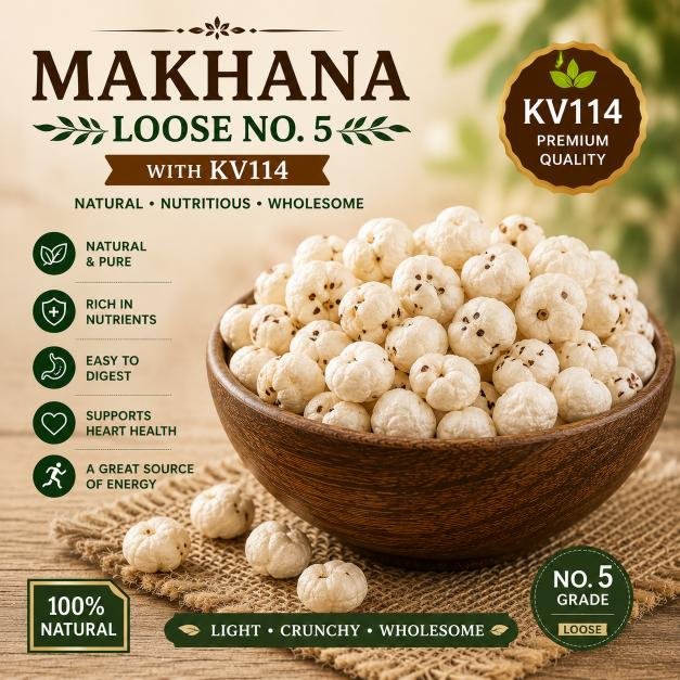 MAKHANA 5 SUTA LOOSE