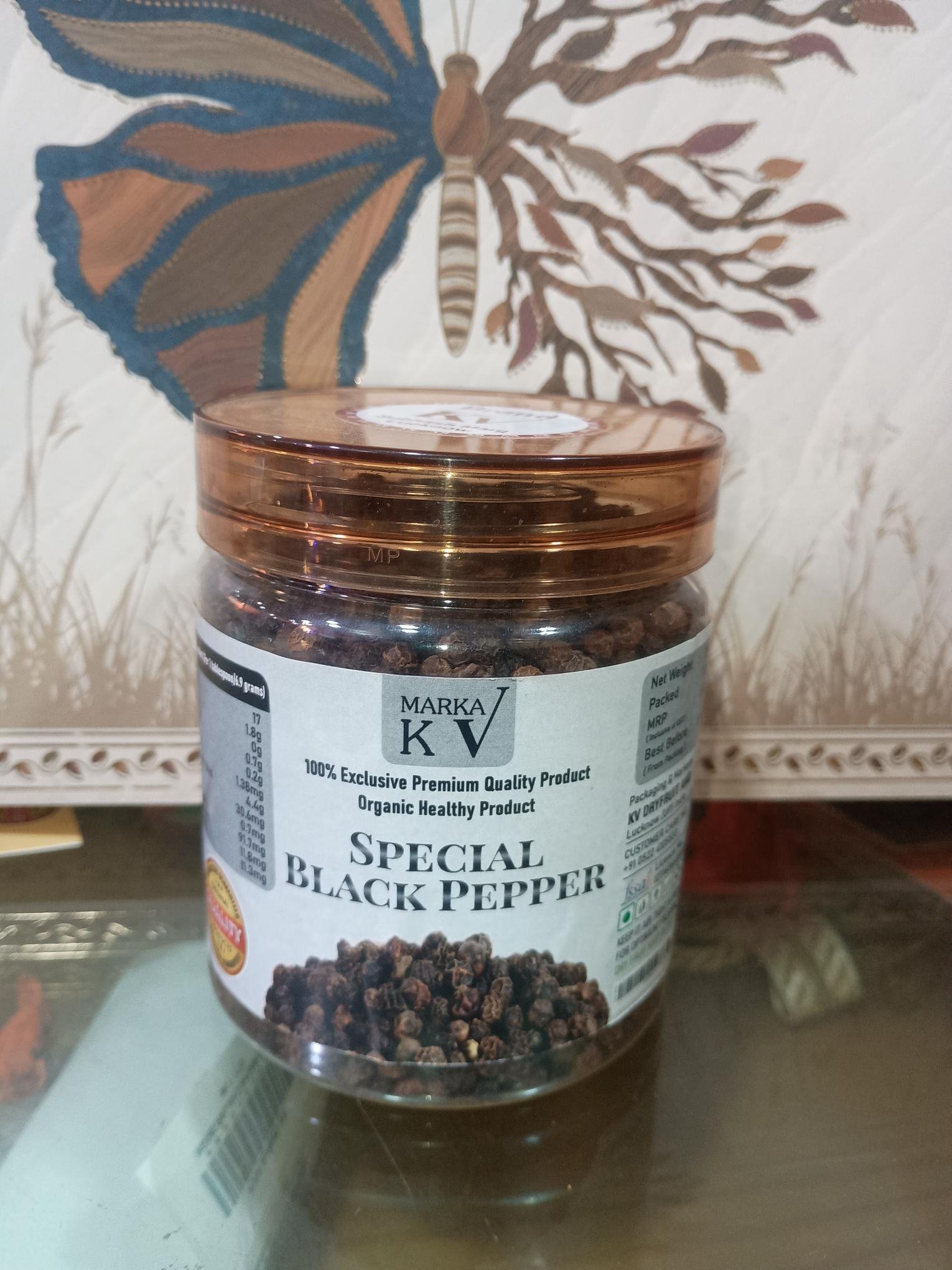 BLACK PEPPER 250GM JAR