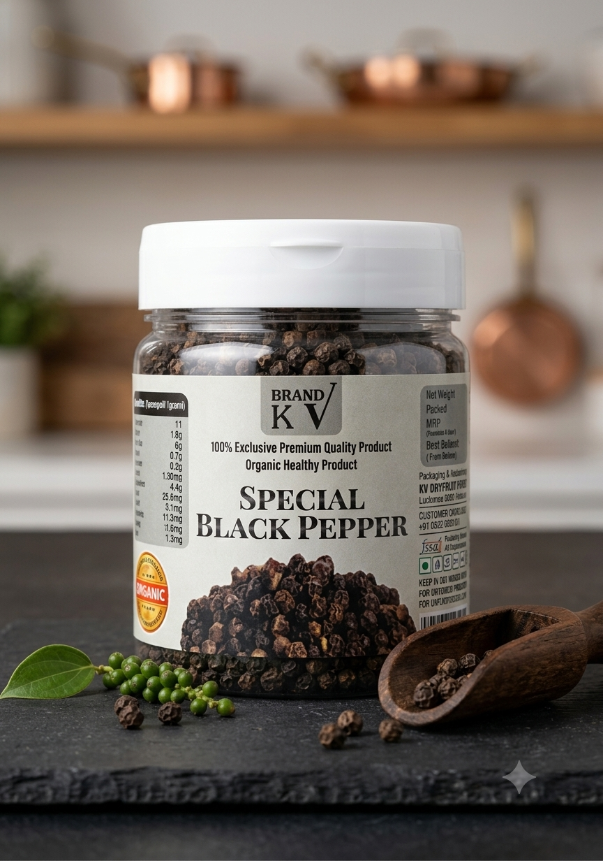 BLACK PEPPER 250GM JAR