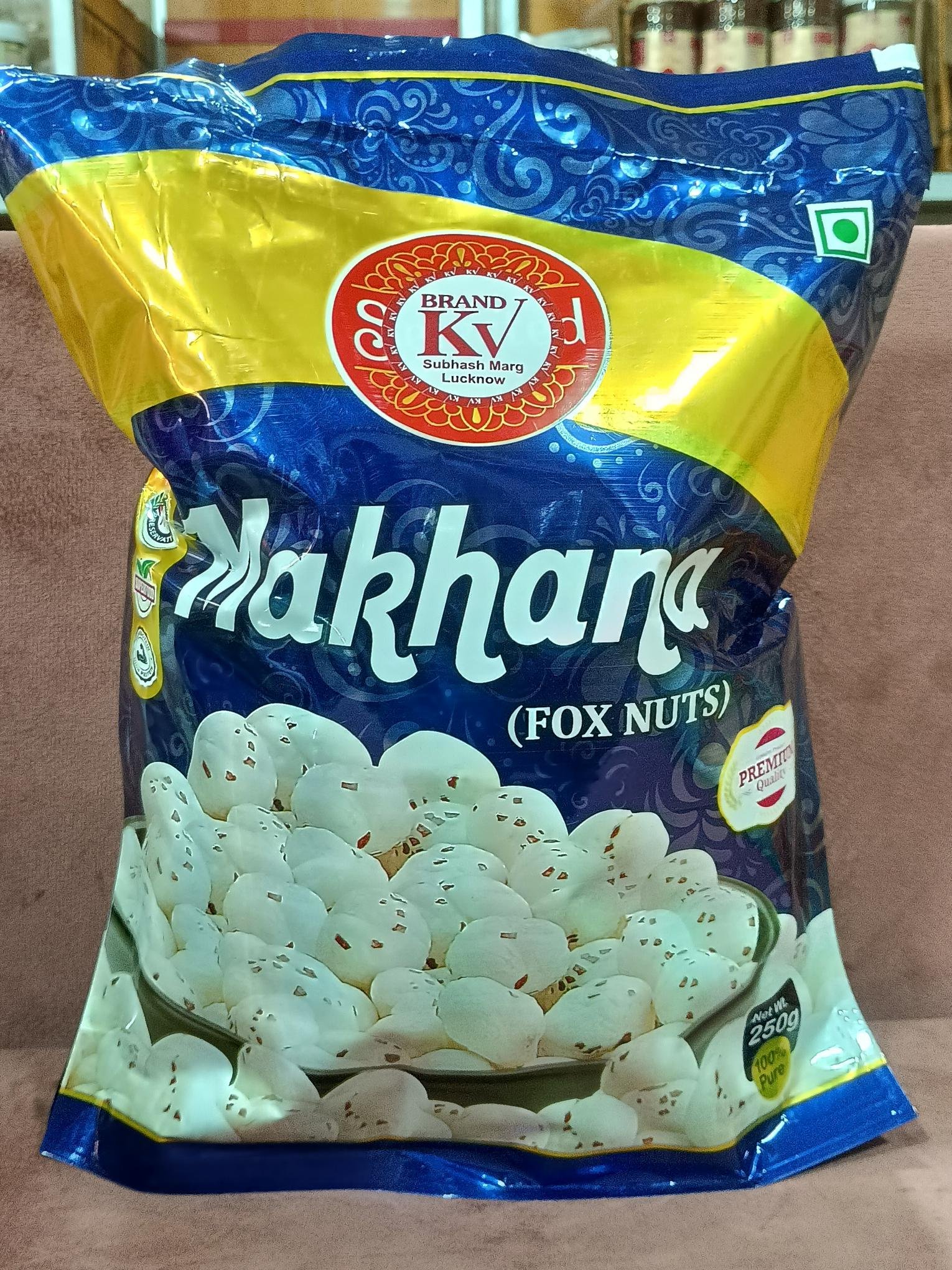 MAKHANA 6.5 SUTA HAND PICK 250GM PKT
