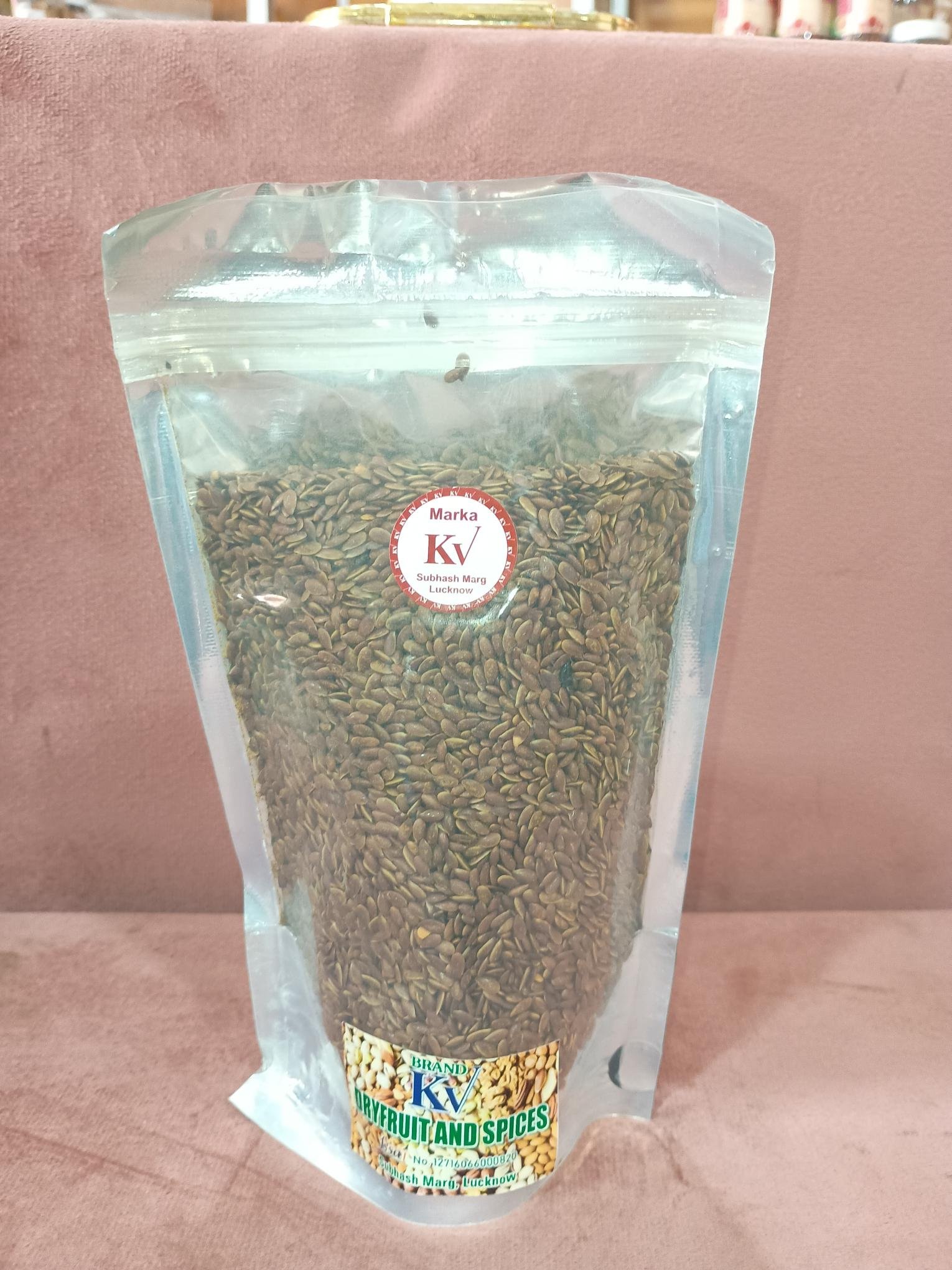 FLAX SEEDS ROASTED 250GM PKT