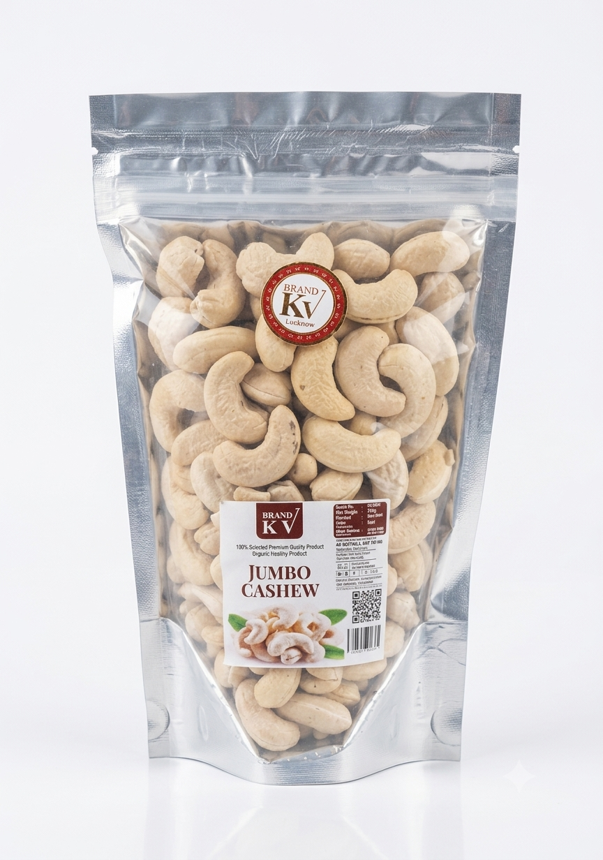 KAJU JUMBO 250GM PKT
