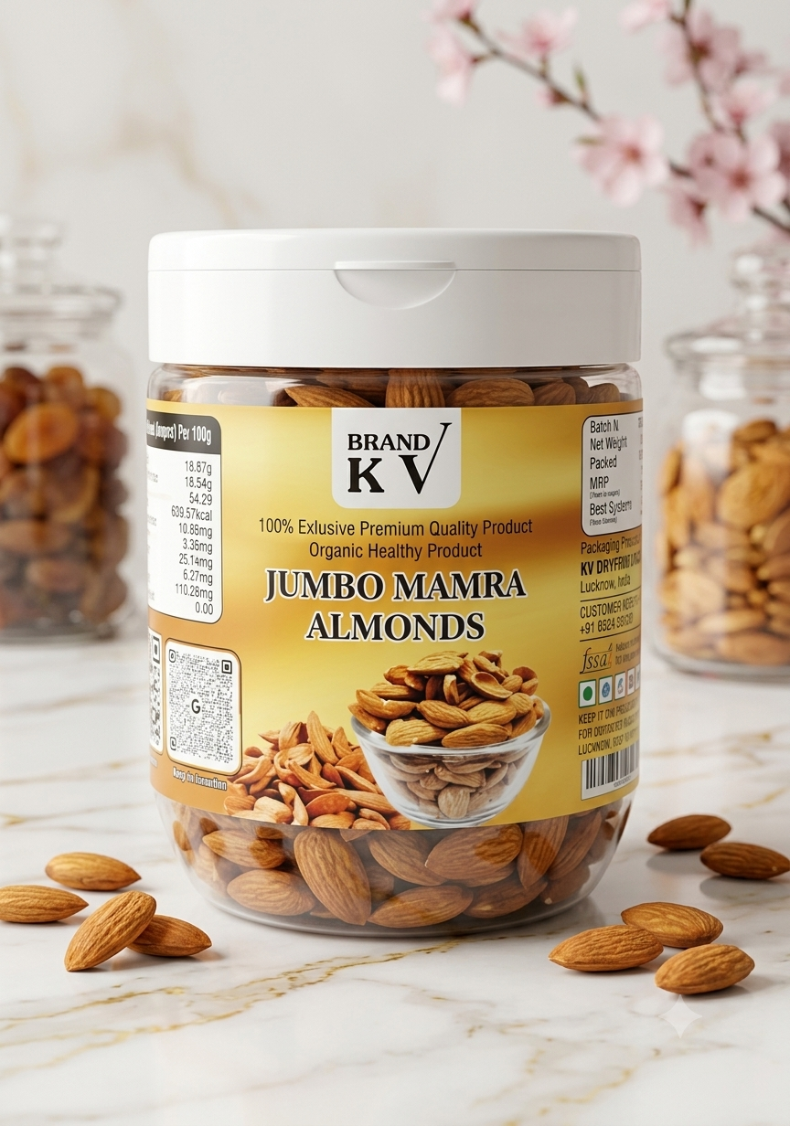 MAMRA BADAM A6 250GM JAR