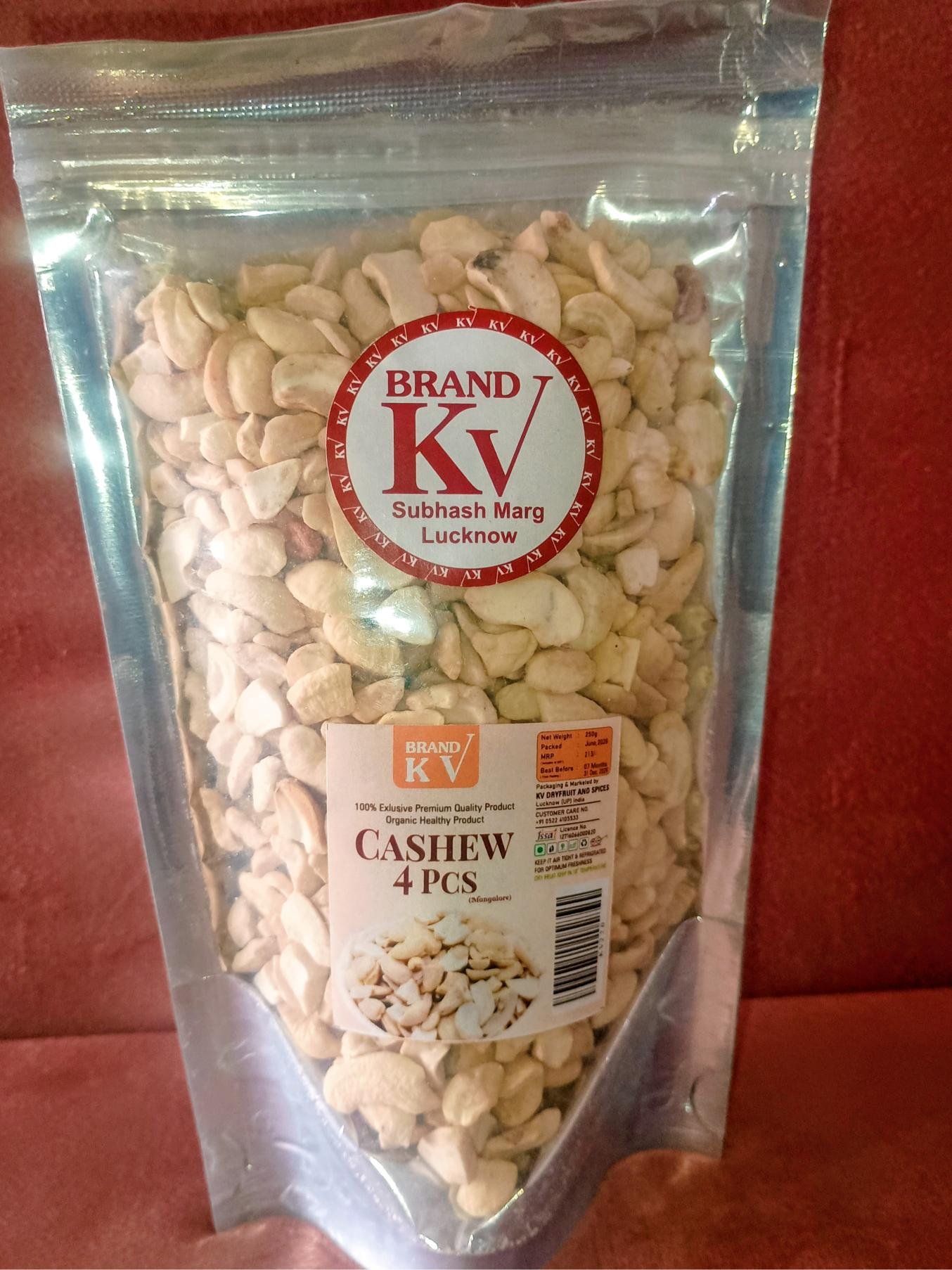 KAJU 4 PCS 250GM PKT