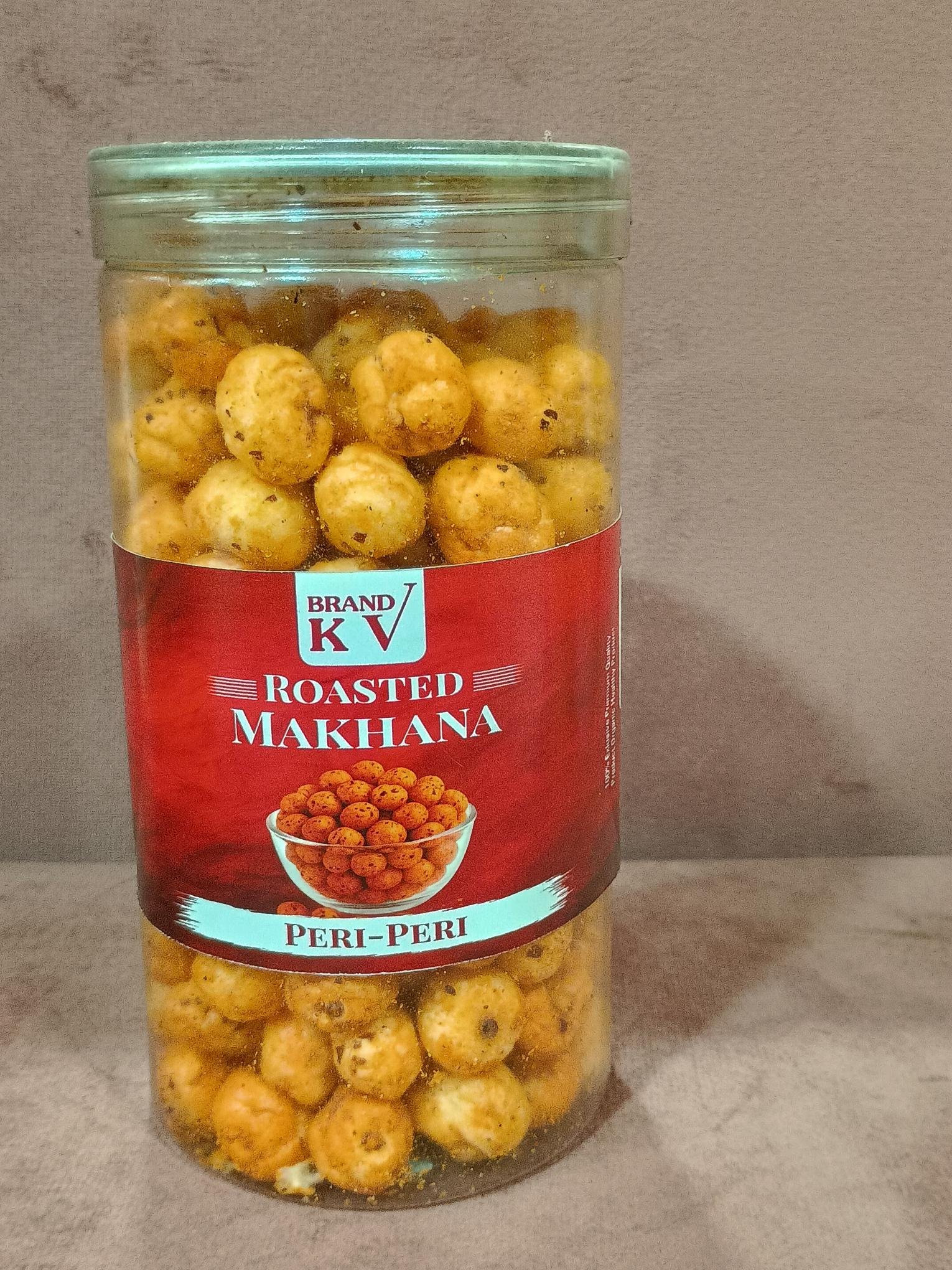 MAKHANA PERI PERI ROASTED 80GM JAR