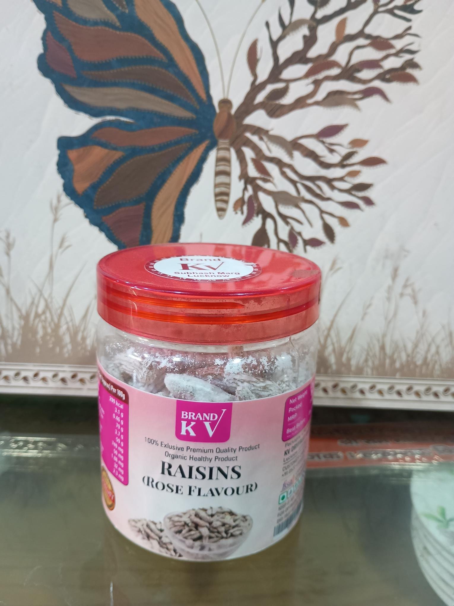 KISMIS ROSE FLAVOURED 250GM JAR