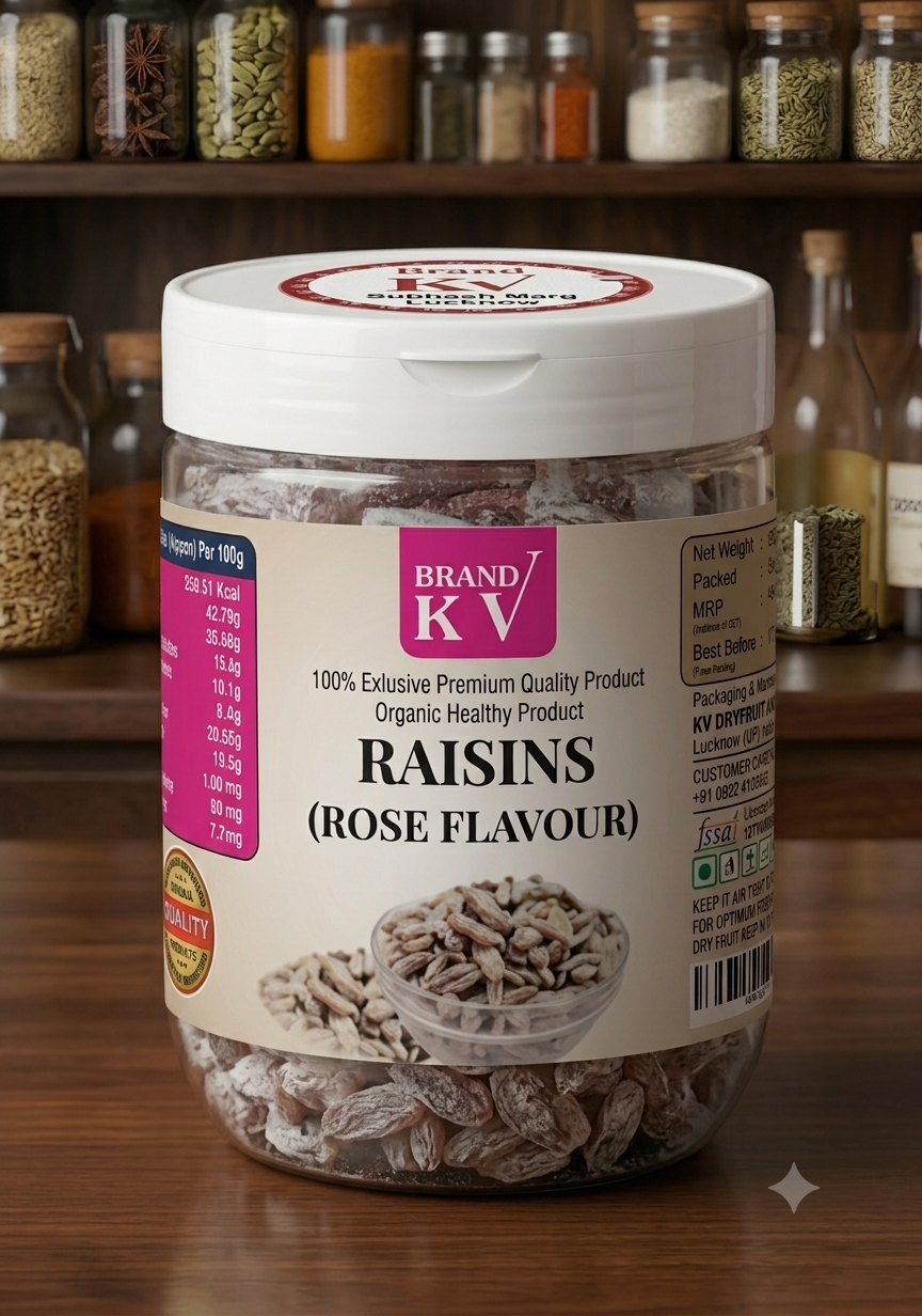 KISMIS ROSE FLAVOURED 250GM JAR