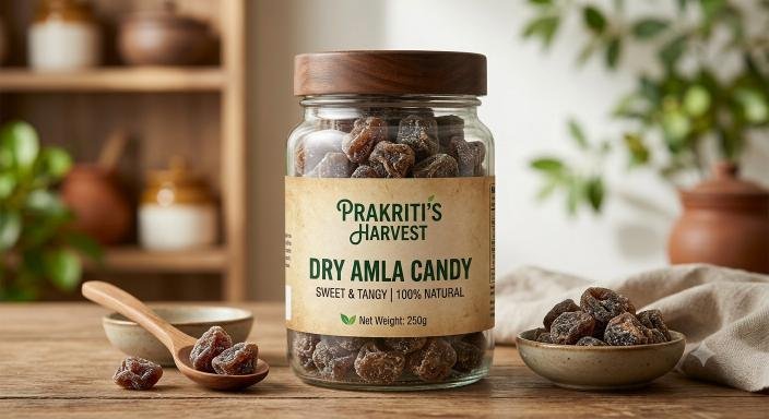 DRY AMLA CANDY 250GM JAR