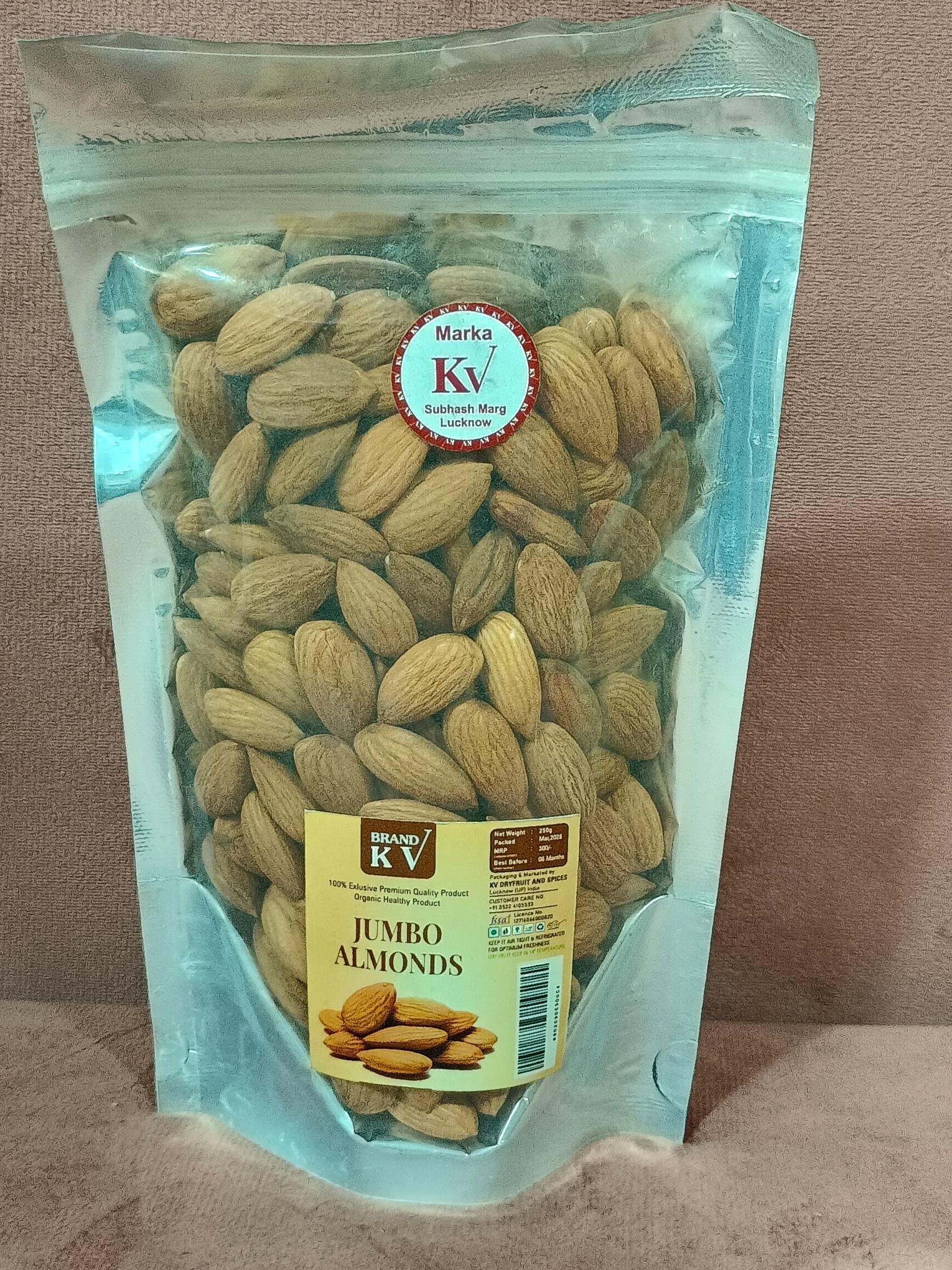 BADAM JUMBO 250GM PKT