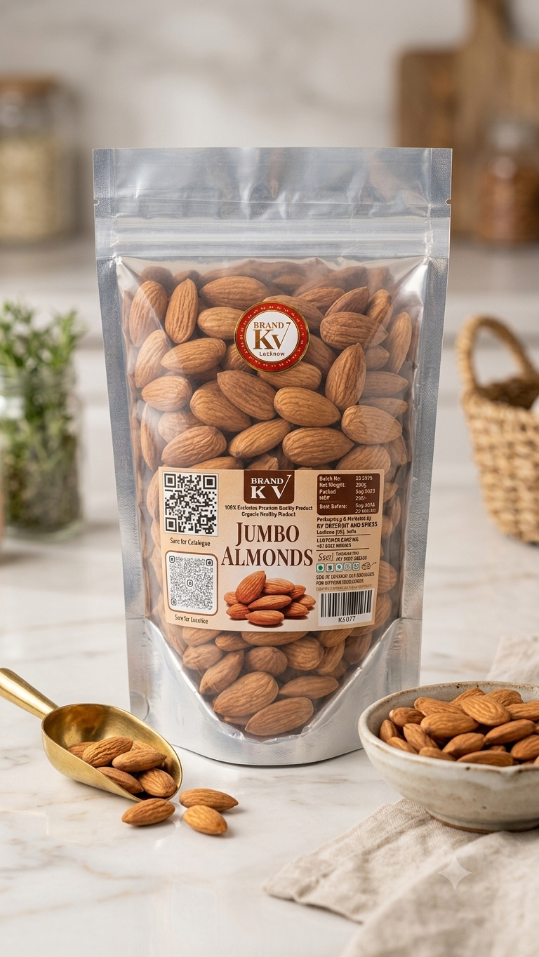 BADAM JUMBO 250GM PKT