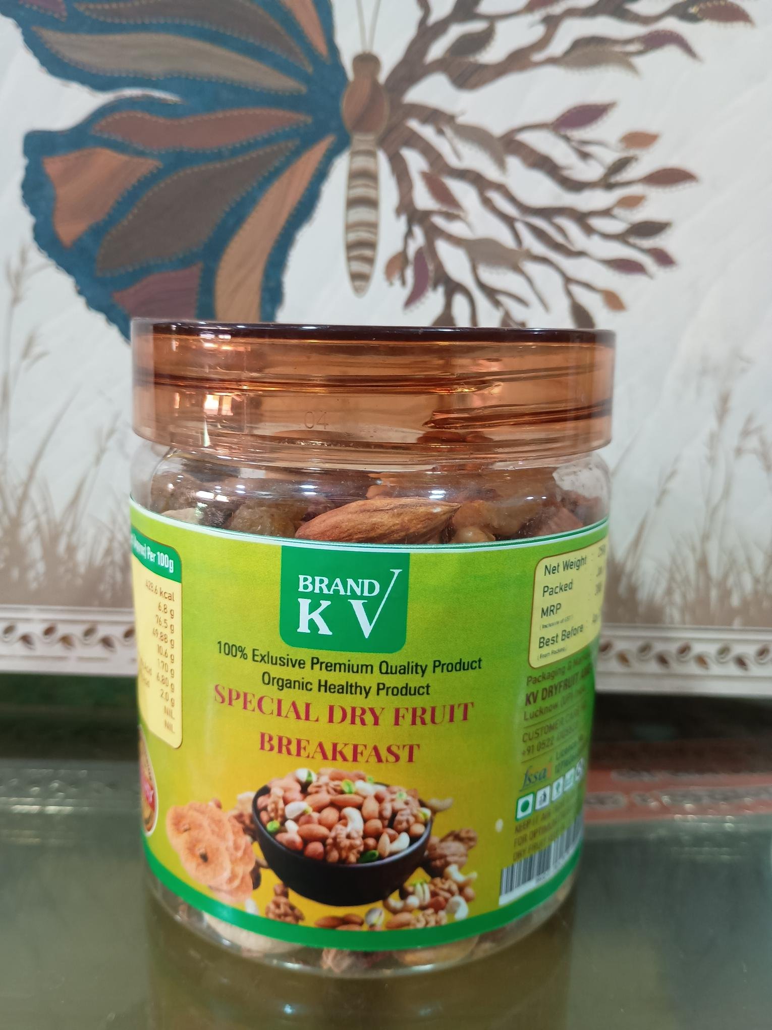 SPECIAL DRYFRUIT BREAKFAST 250GM JAR