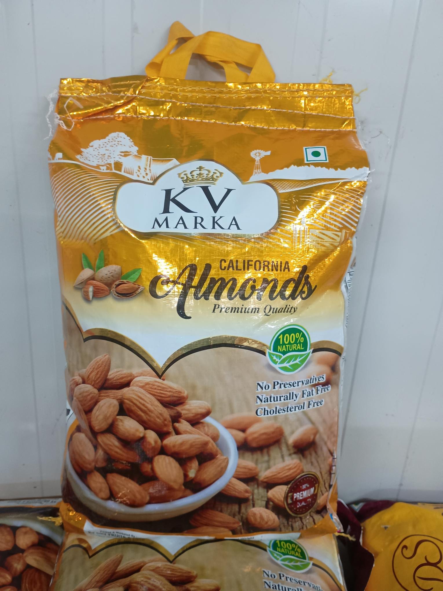 BADAM YELLOW 10KG BAG LOOSE